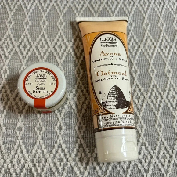 Elariia Oatmeal with Coriander and Honey Hand Cream and Moisturizing Body Cream - Picture 2 of 4